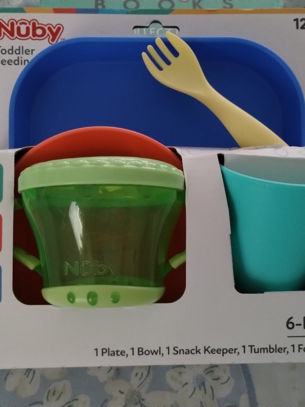Nuby Toddler Feeding set,new